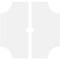 Ekena Millwork Haus Architectural Grde PVC Contemporary Ceiling Medallion, Two Piece, 32"OD x 3"ID x 10 1/2"C x 1"P CMP32HS2-03000 - alternate 2